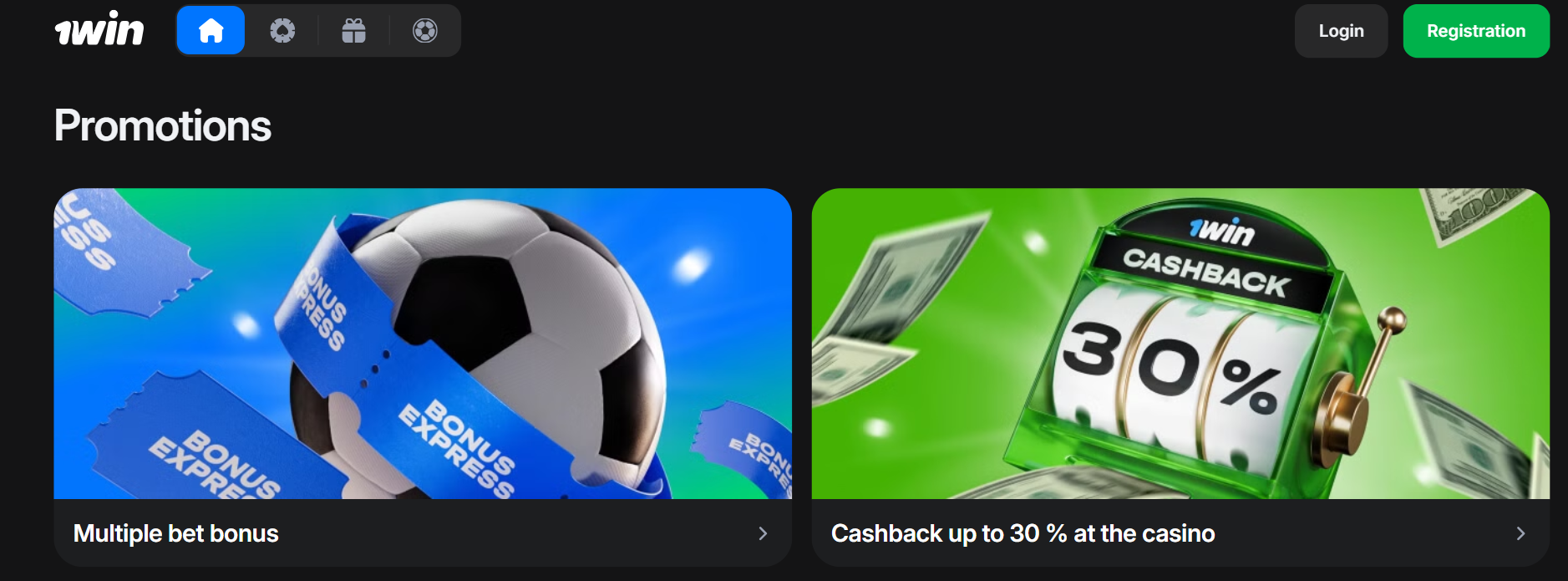 Express bet bonus rewards on 1win Bangladesh